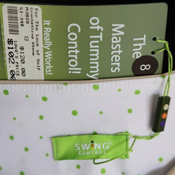 SWING Control beige 3/4 pant Size 8 - Picture 3 of 4